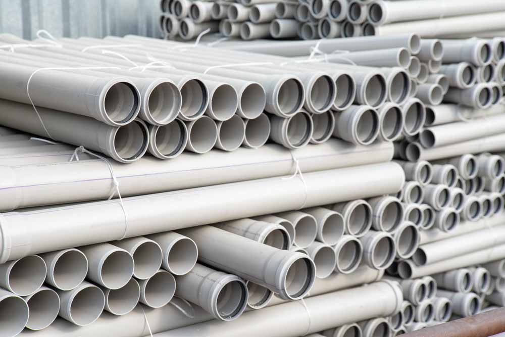 PVC sewer pipe