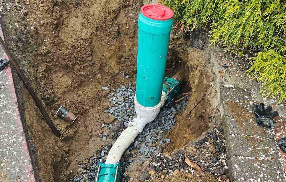 sewer cleanout